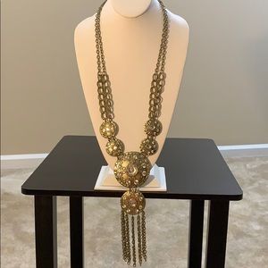 Diamond Warrior Chain Necklace